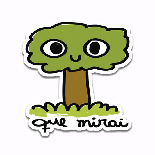 Arbol "Que Mirai" (Sticker)