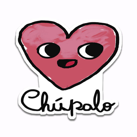 Corazón "Chúpalo" (Sticker)