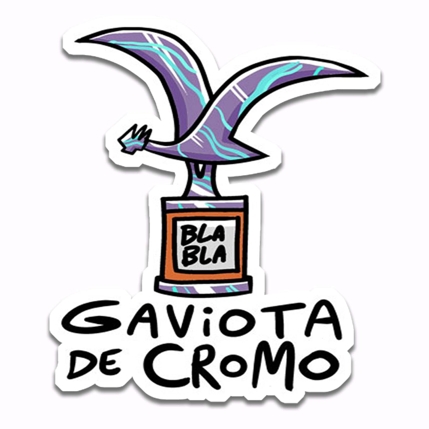 Gaviota de Cromo (Sticker)