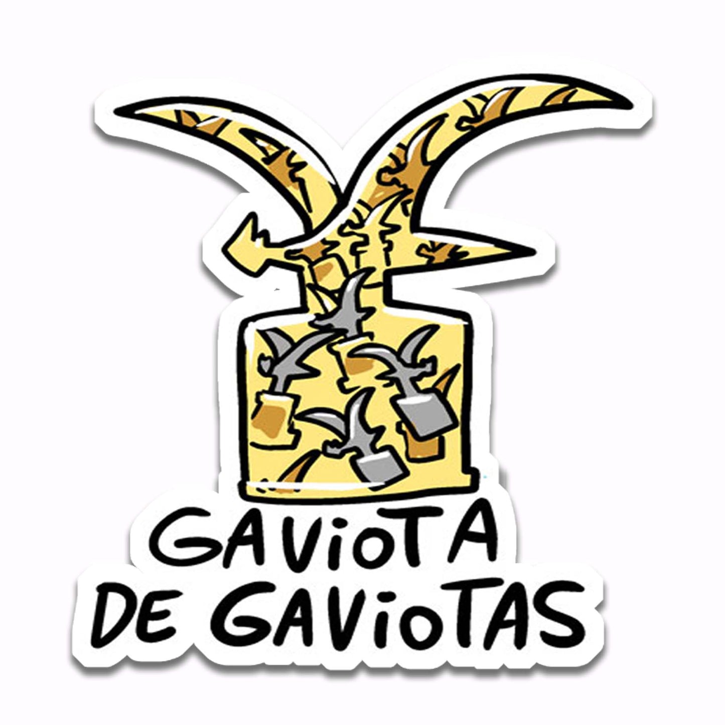 Gaviota de Gaviotas (Sticker)