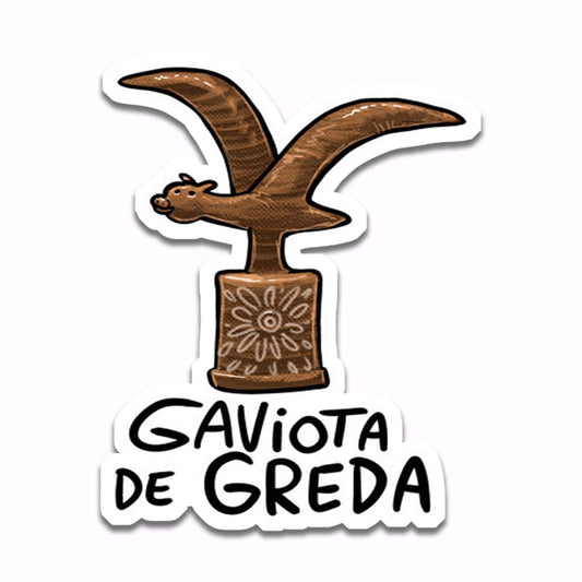 Gaviota de Greda (Sticker)