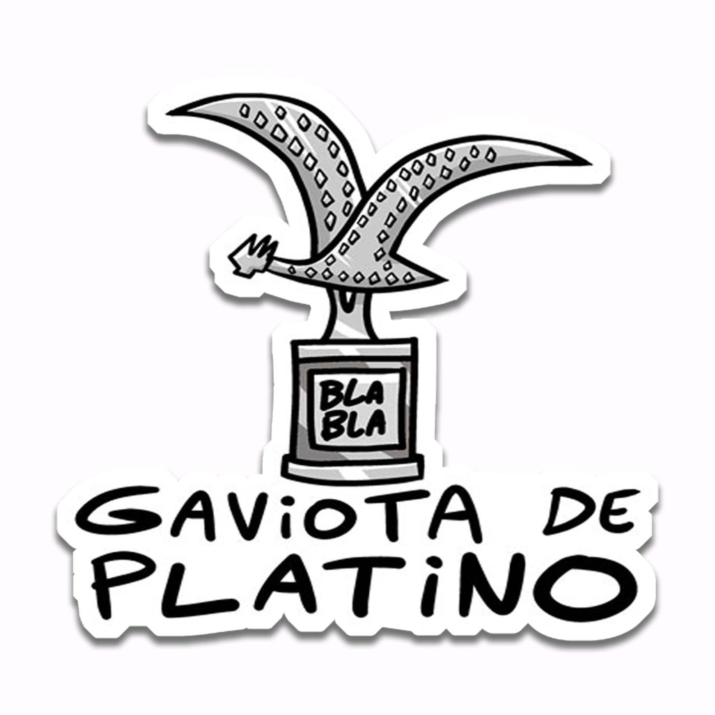 Gaviota de Platino (Sticker)