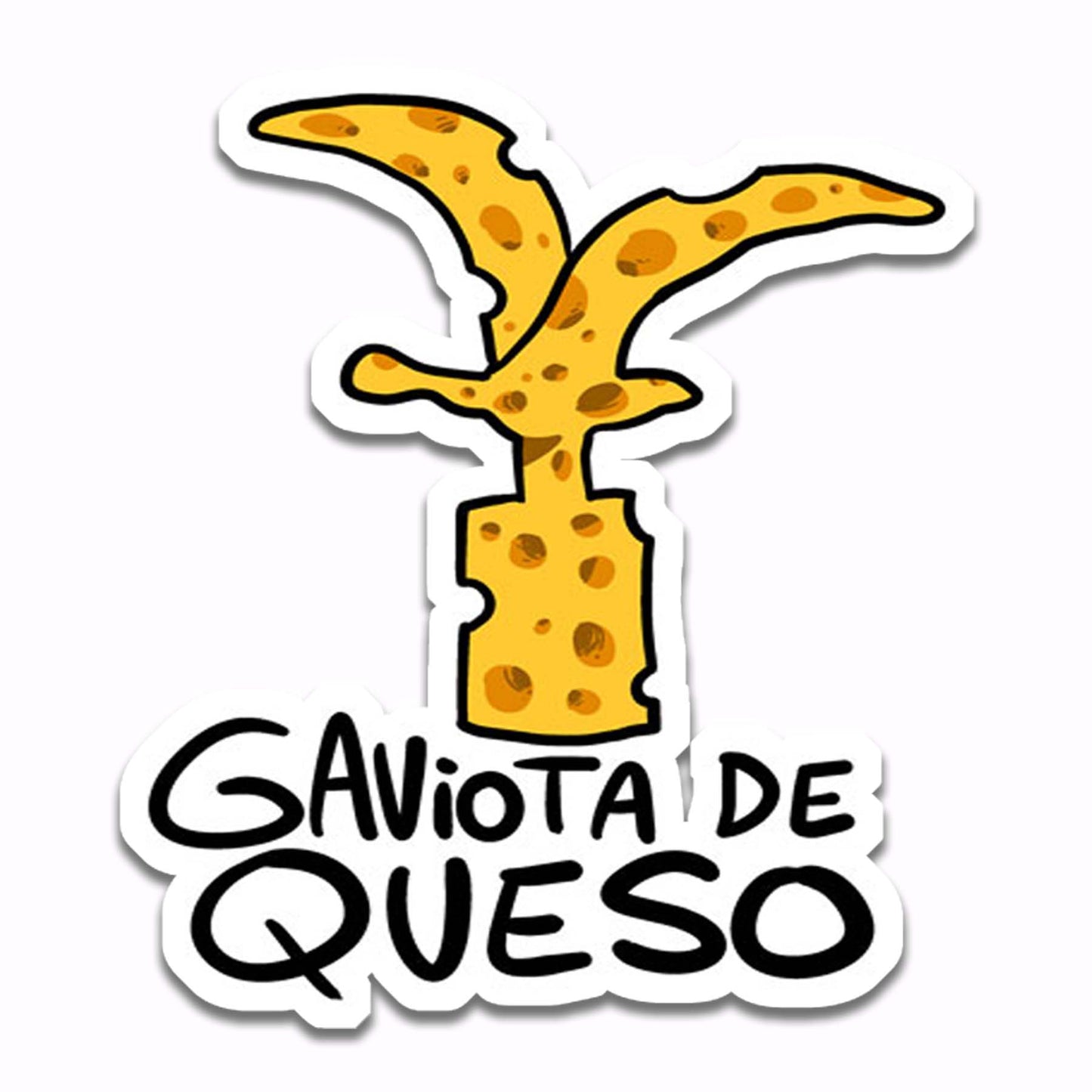 Gaviota de Queso (Sticker)