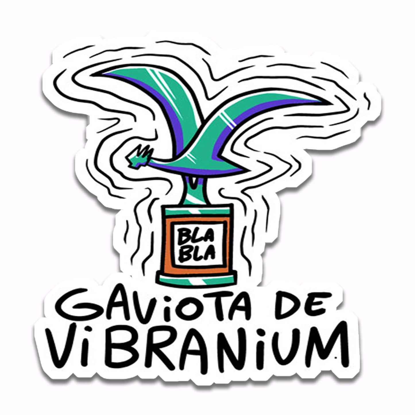 Gaviota de Vibranium (Sticker)