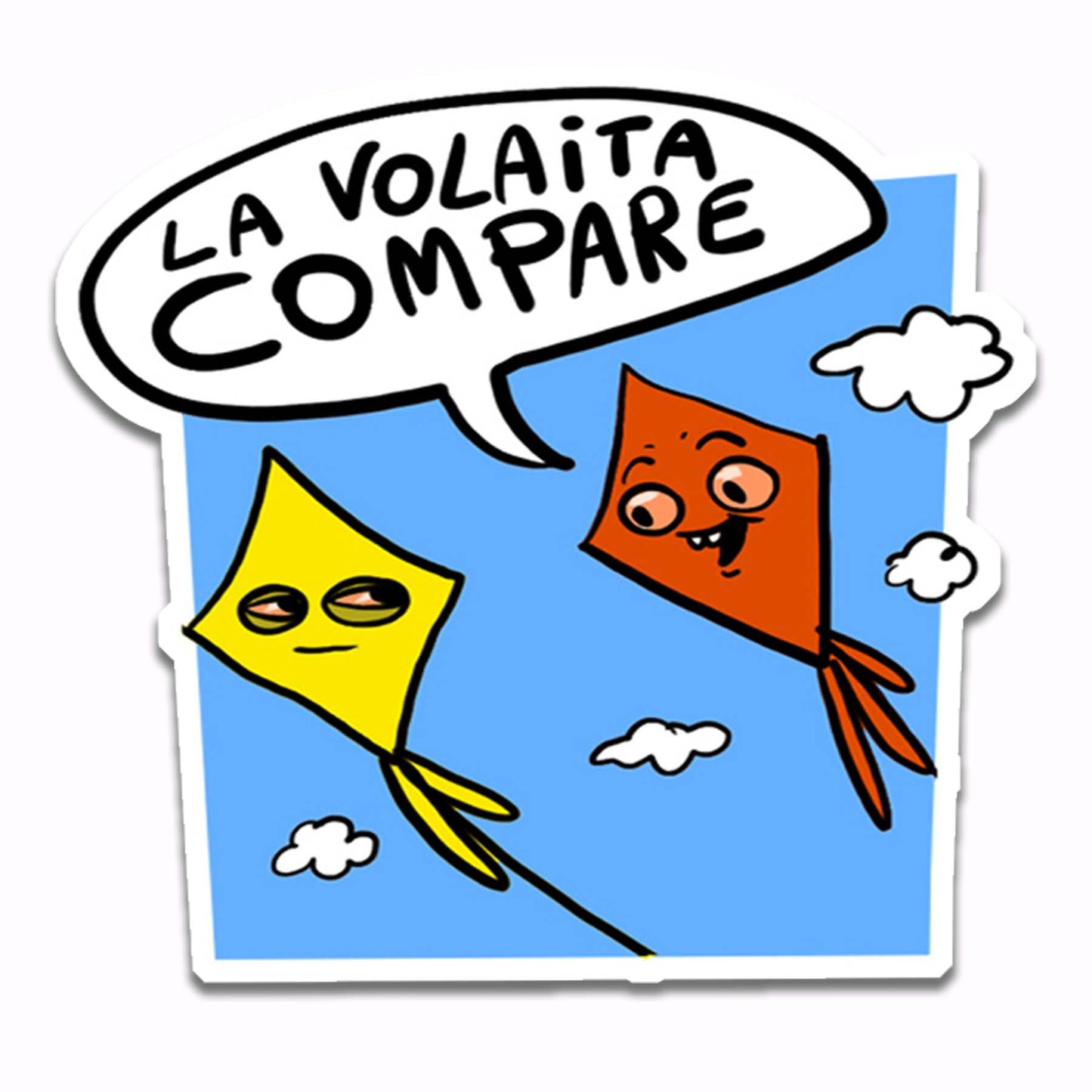 La Volaita Compadre (Sticker)