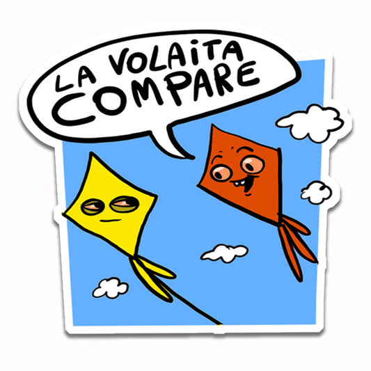 La Volaita Compadre (Sticker)