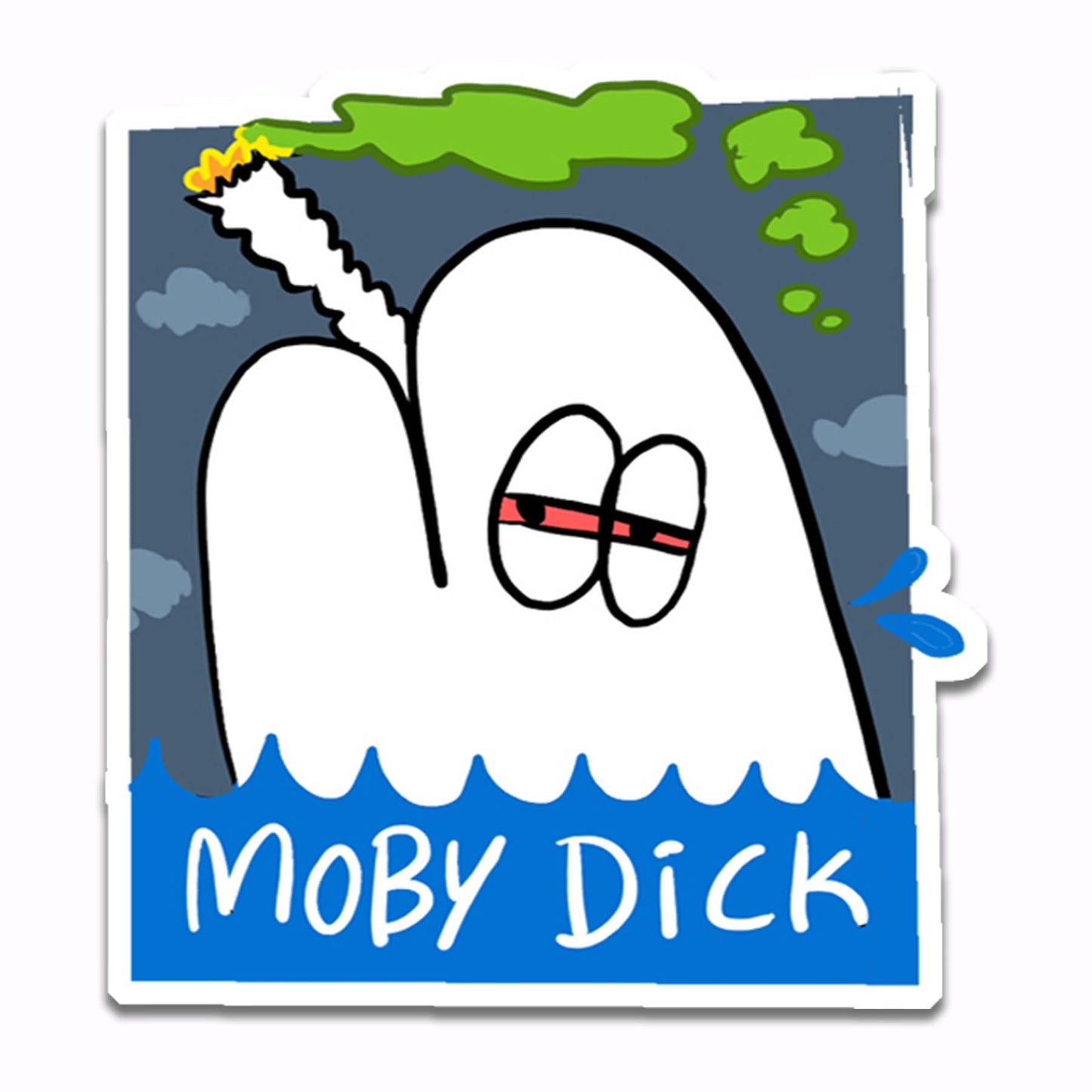 Moby Dick (Sticker)